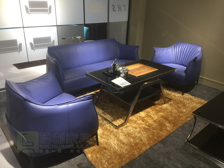 真皮辦公沙發(fā)