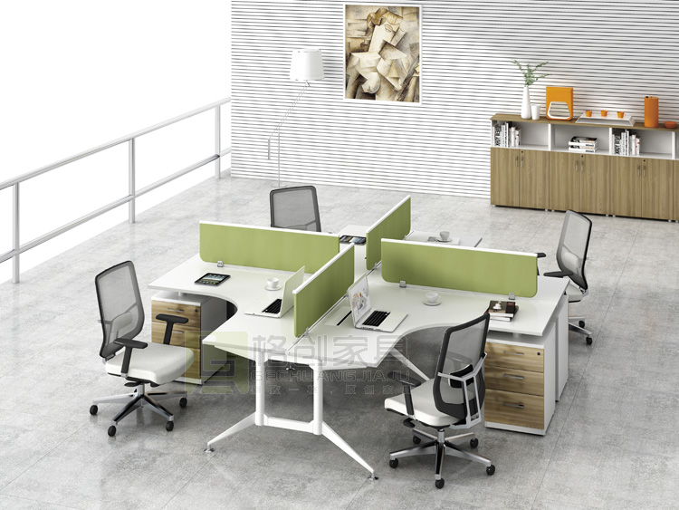 鋼架屏風(fēng)辦公桌