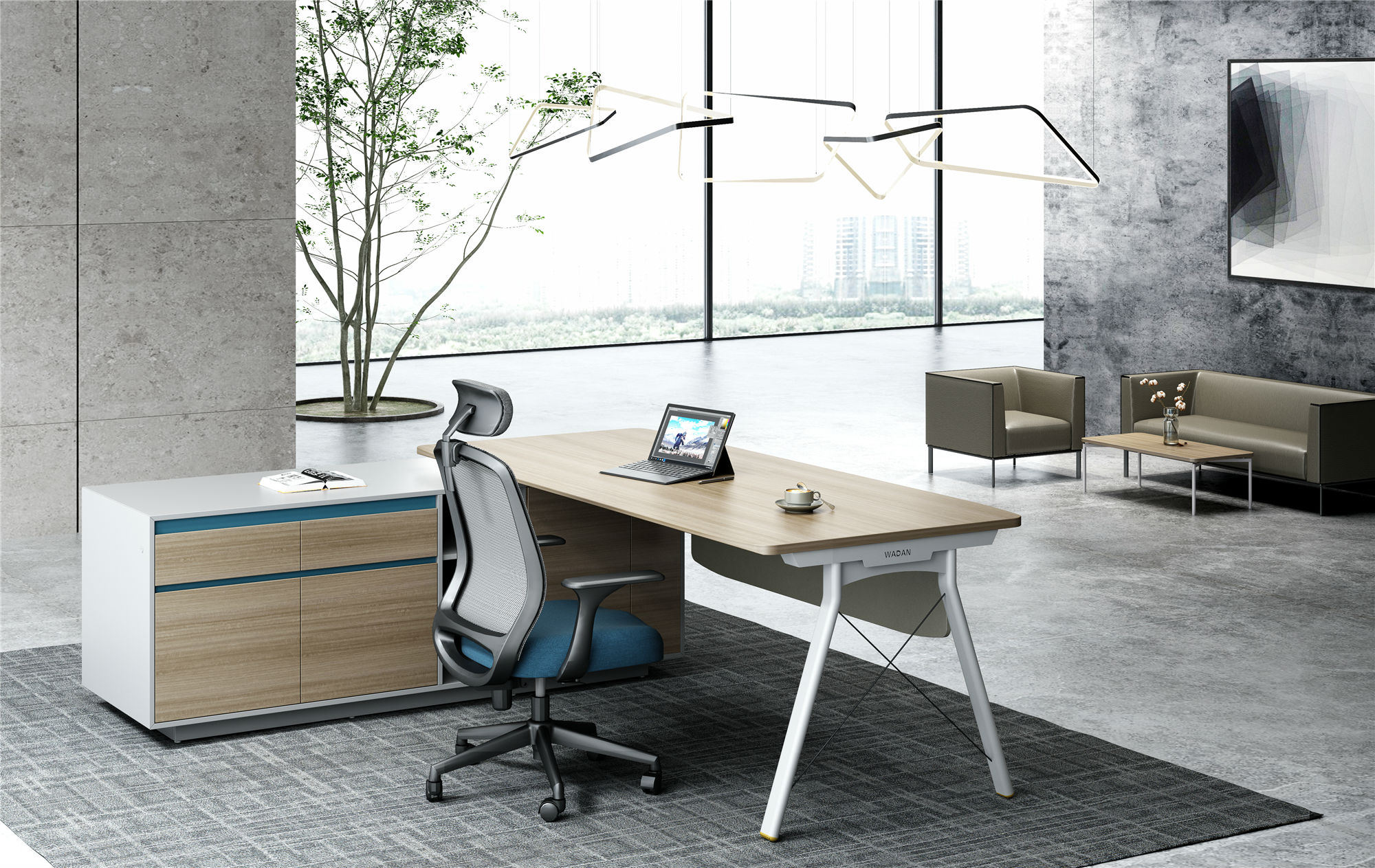 2.PET-DEA-2219B PET-DEA-2019B班臺側面(1).jpg